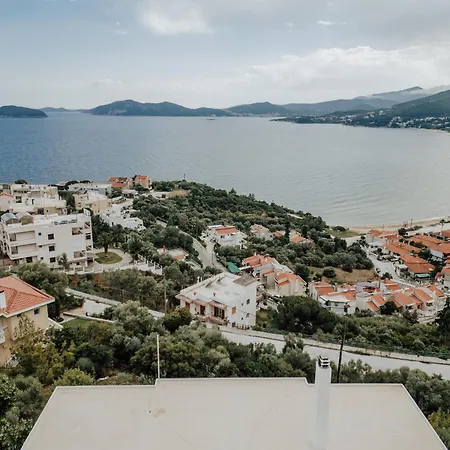 Mimoza's Sea View 아파트 PalaiónTsiflíkion